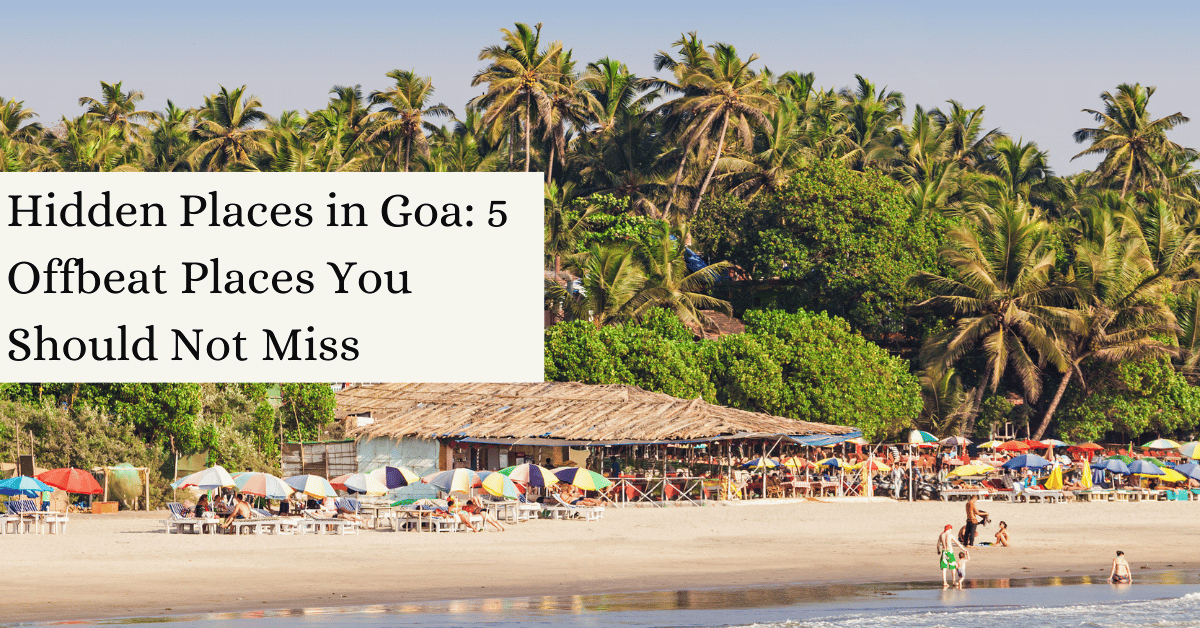 Hidden Places in Goa: 5 Offbeat Places You Should Not Miss